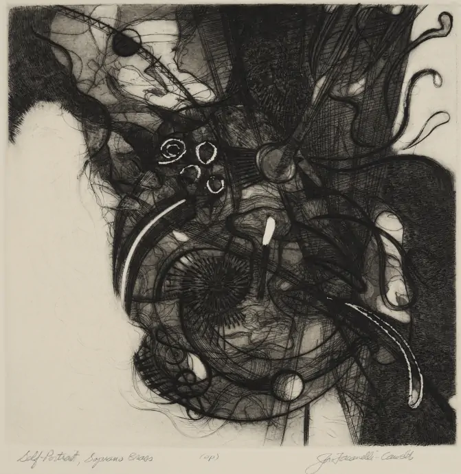 Artist Print: 'Self Portrait Soprano Brass'